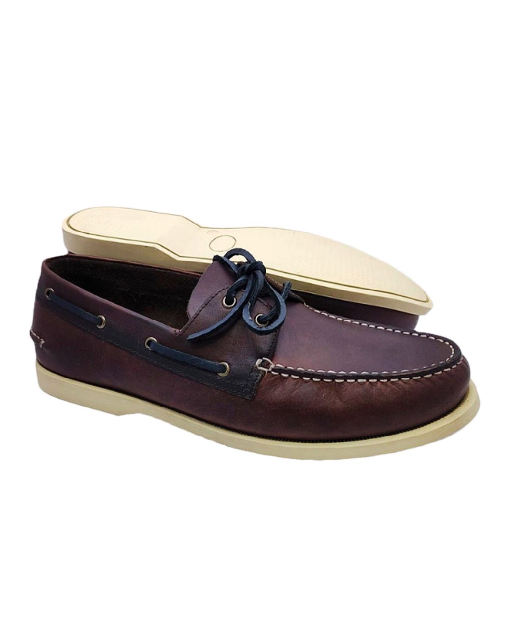 LB Comfort Blue Amos Leather Shoes for men