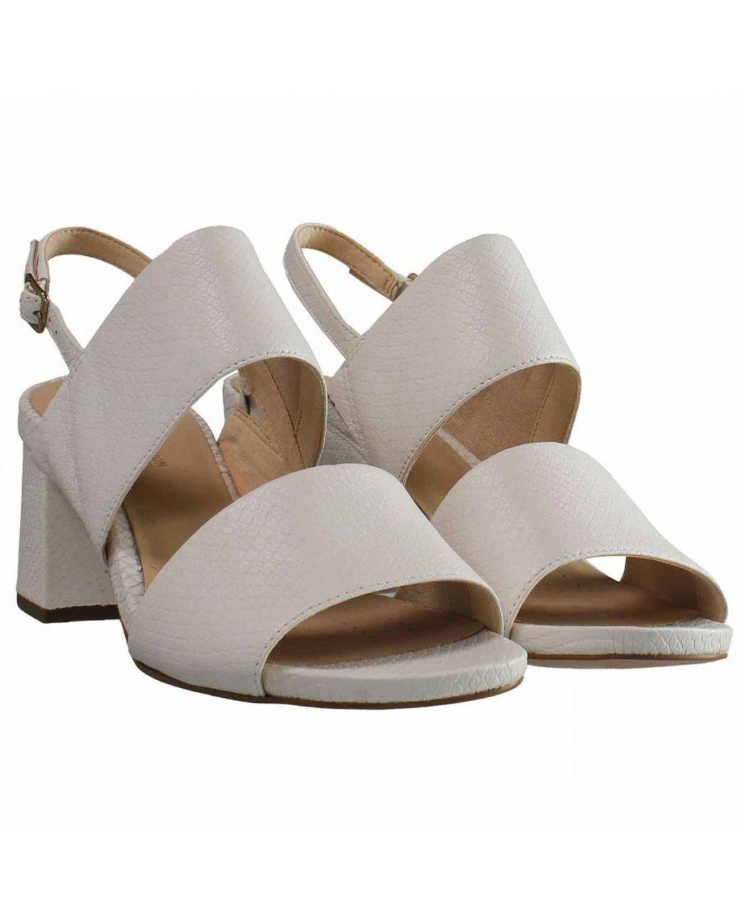 Clarks Gray Sheer55 Shoes Leather