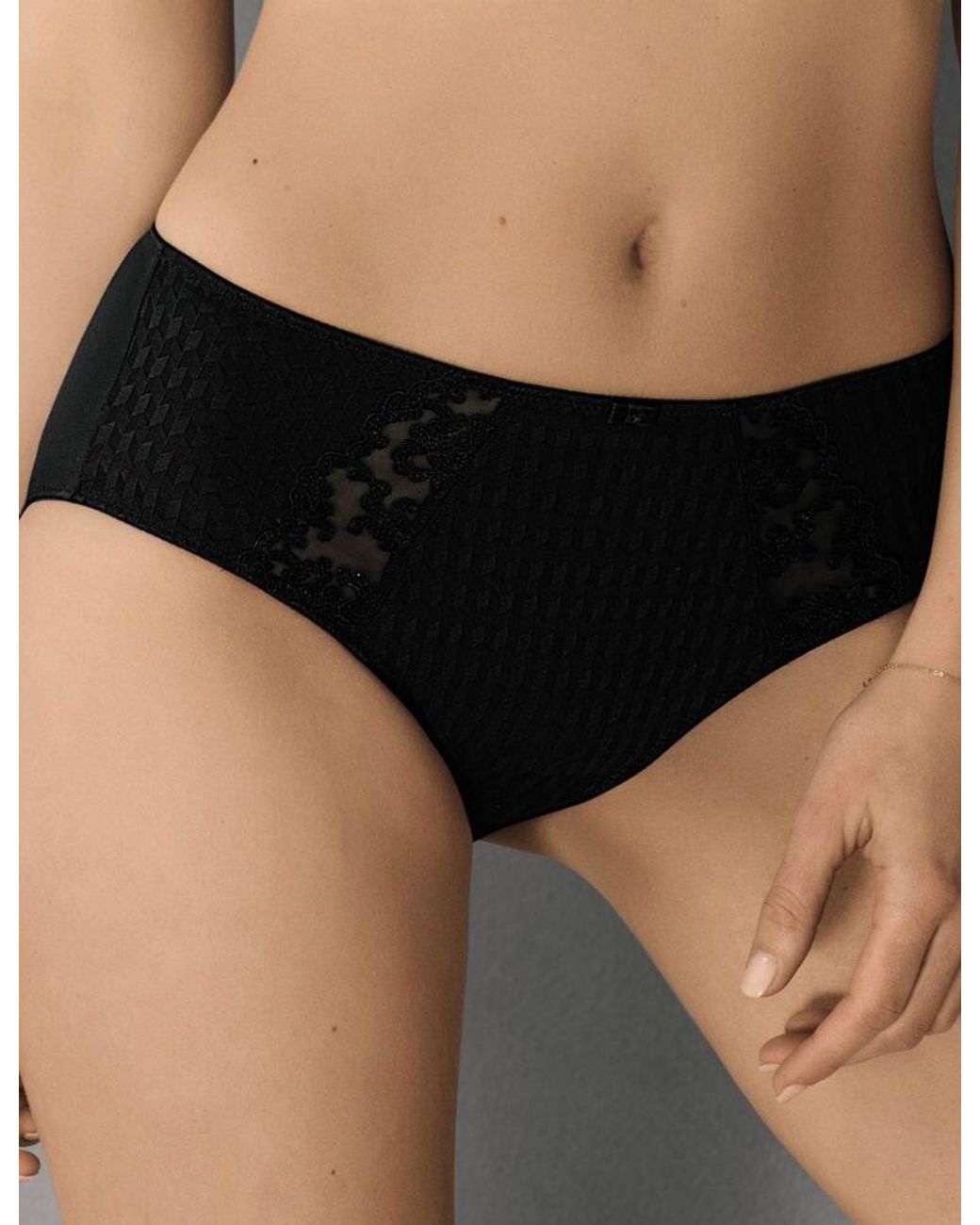 Rosa Faia Black 1369 By Anita Charlize High Waist Brief