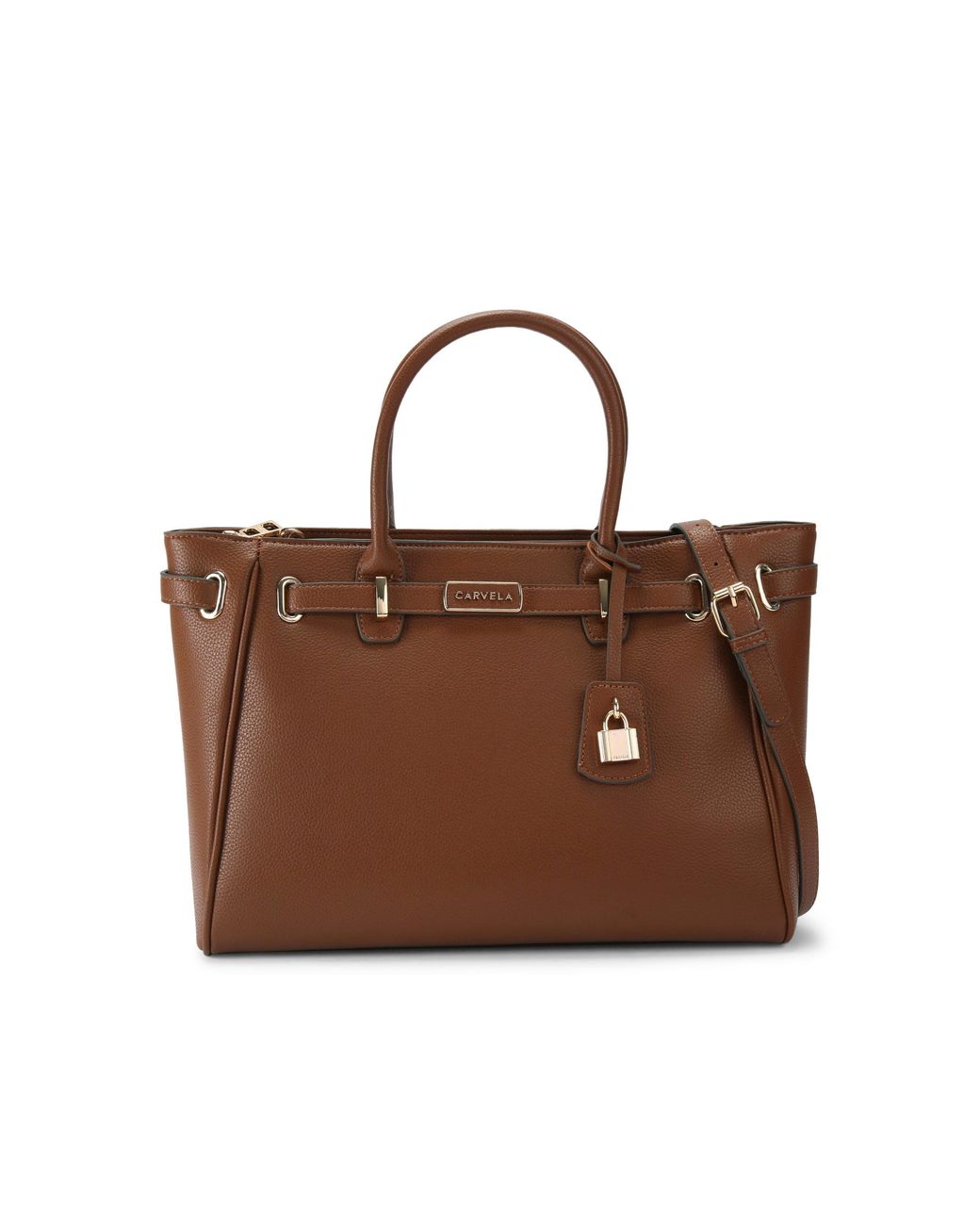 Carvela Kurt Geiger Brown Belted Tote Bag