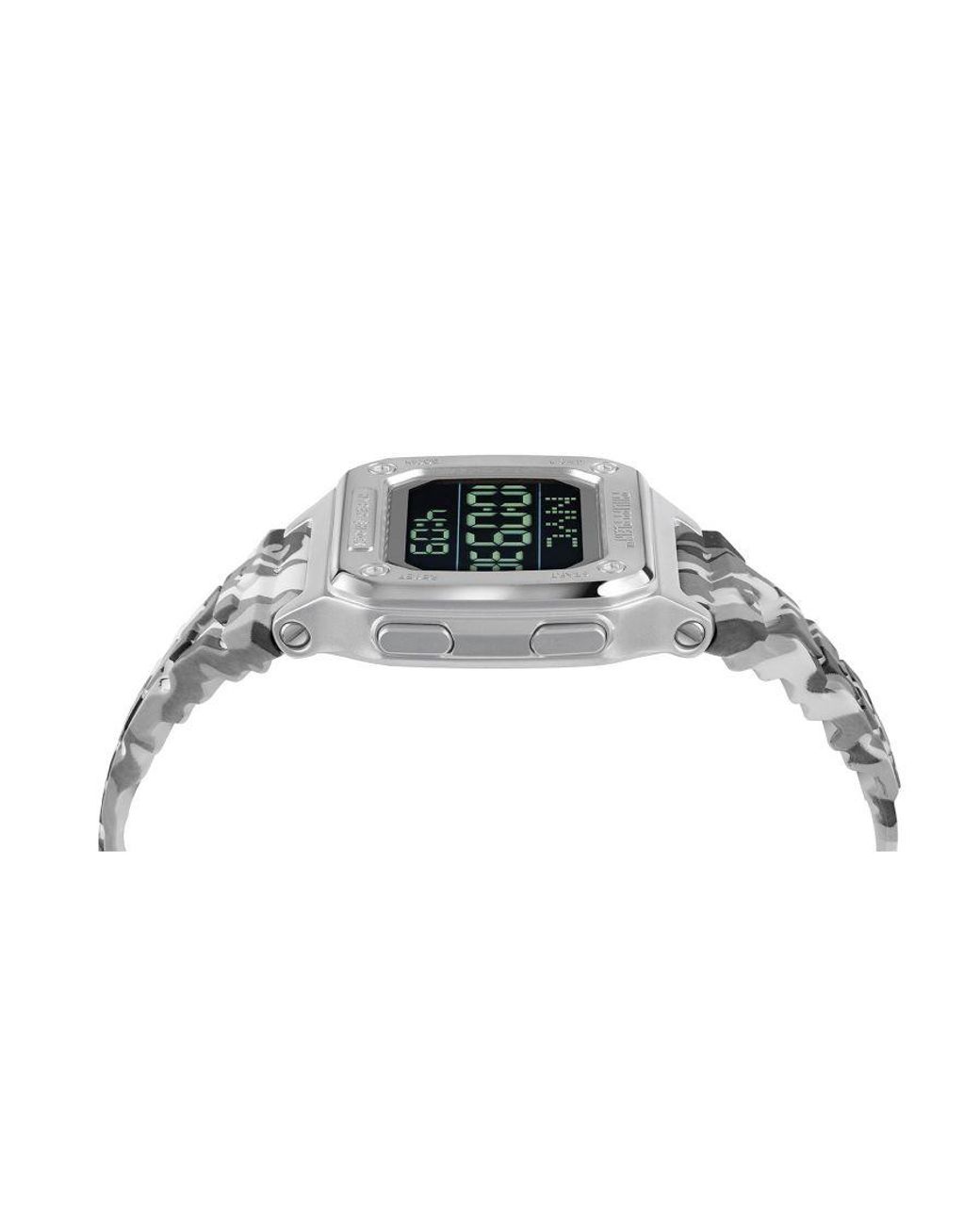 Philipp Plein Gray Hyper $Hock Watch Pwhaa1522 Silicone