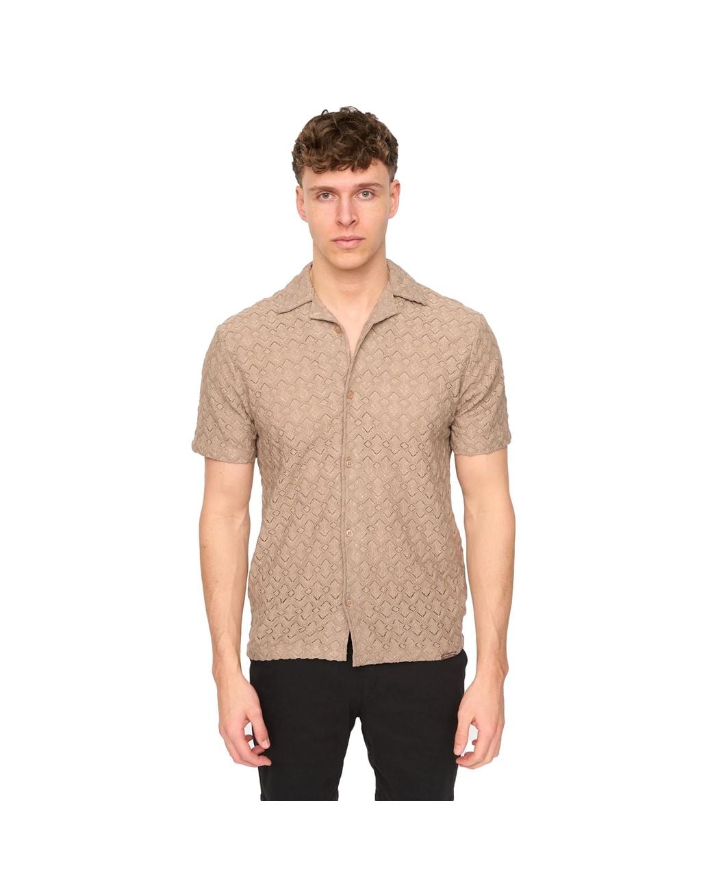 Duck and Cover Natural Foxborough Shirt for men