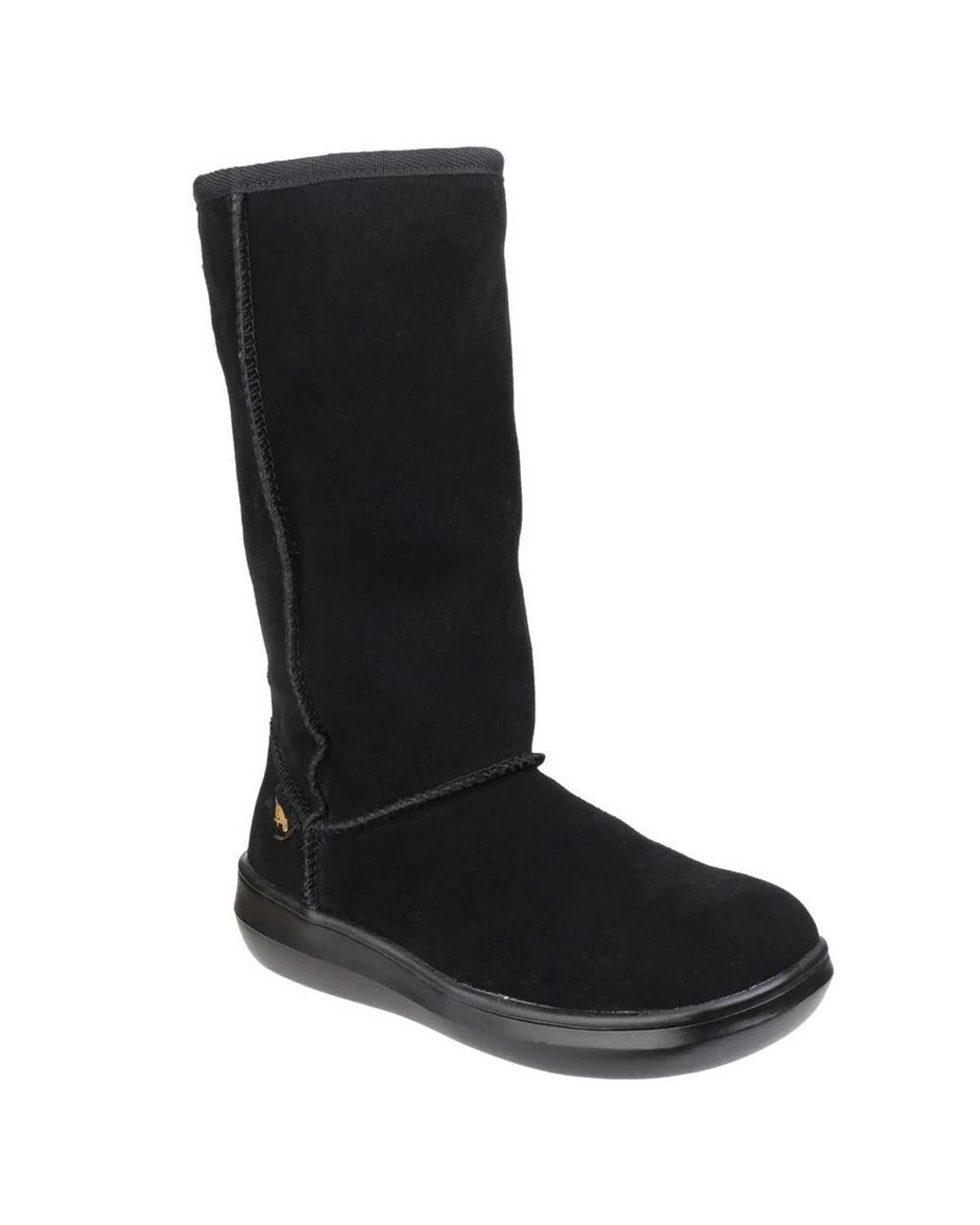 Rocket Dog Black Ladies Sugardaddy Suede Pull-On Boots