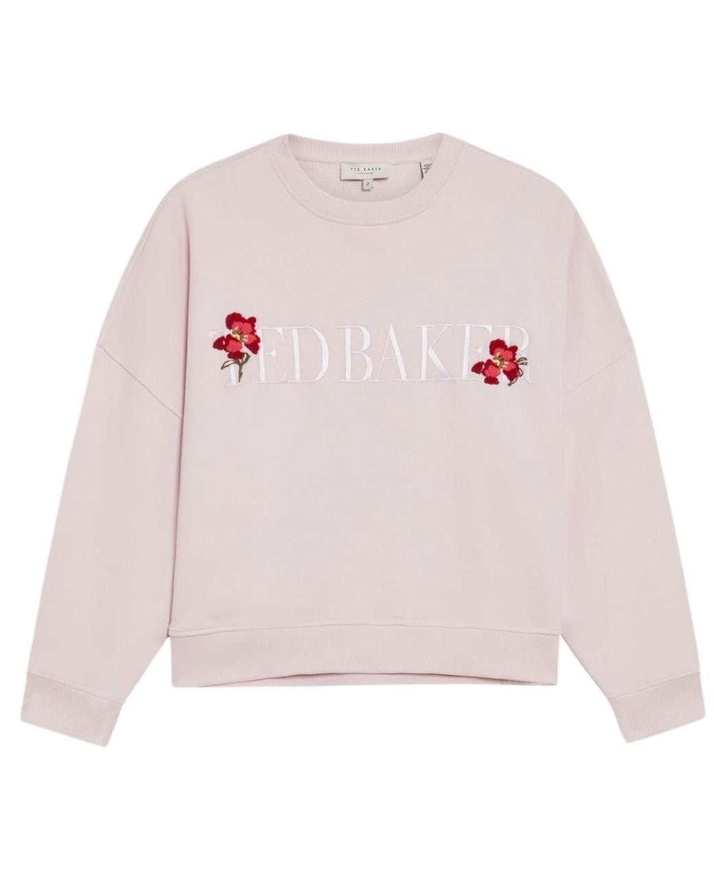 Ted Baker Pink Stiila Branded Light Sweater