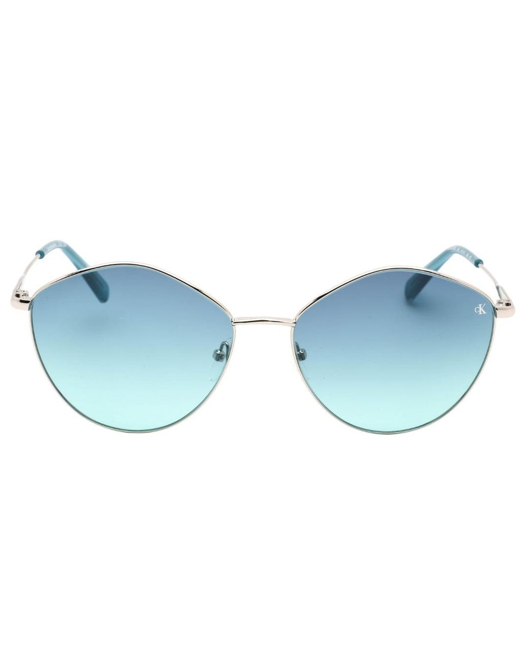 Calvin Klein Blue Gradient Lensed Sunglasses