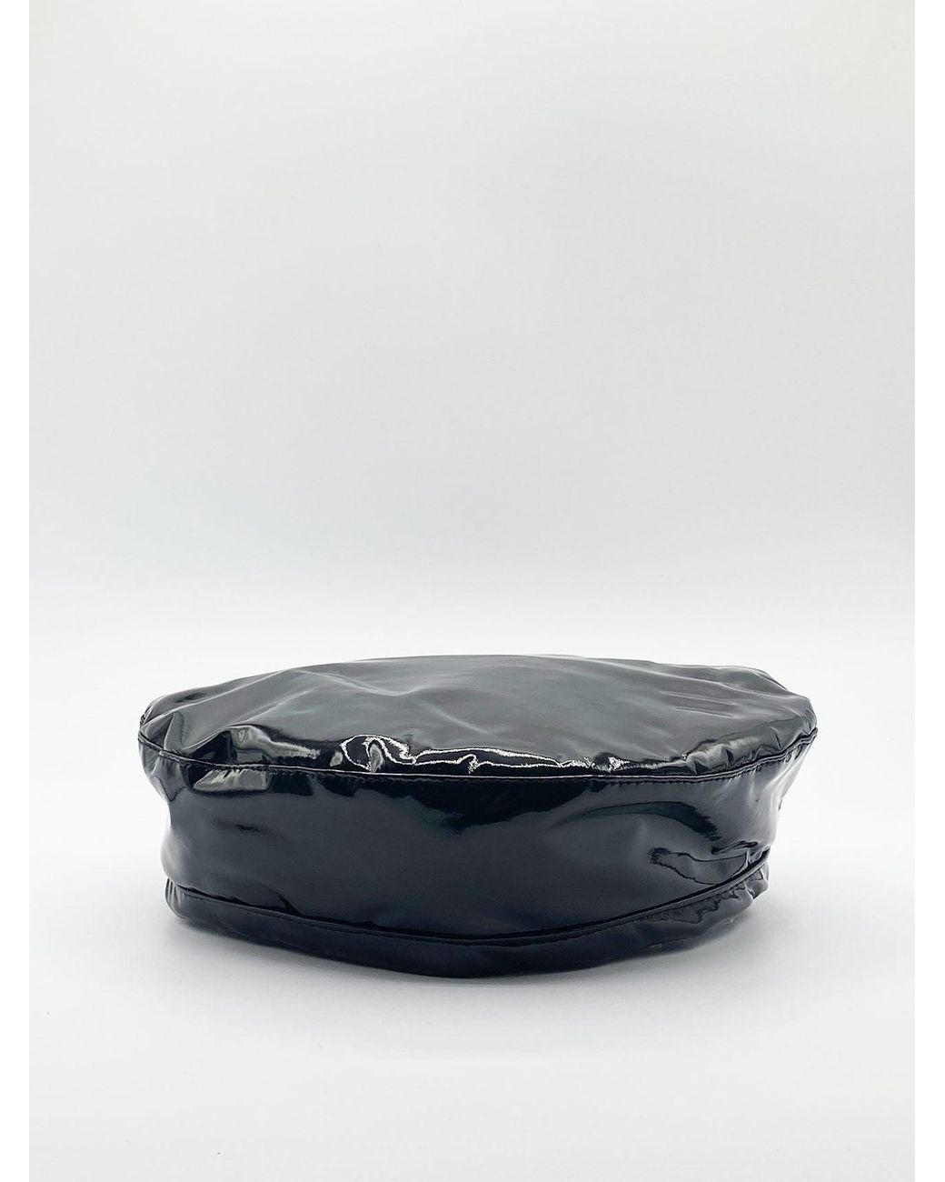 SVNX Blue Wet Look Beret