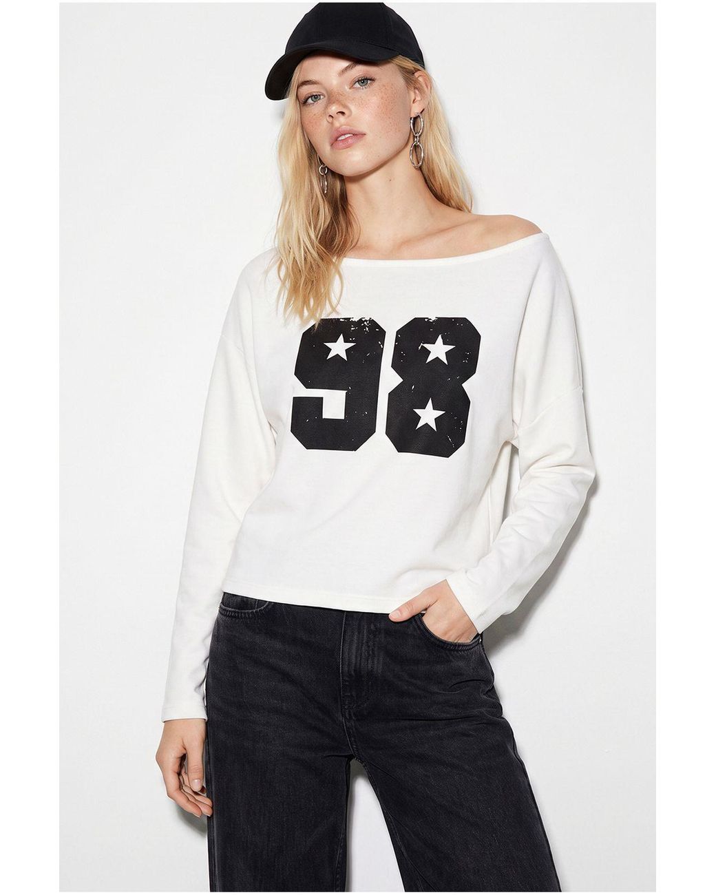 Bianco Lucci White Blouse