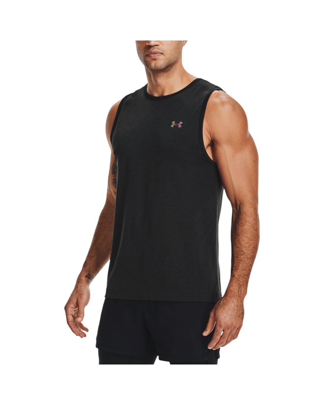 Under Armour Black Vests Tank Top for men