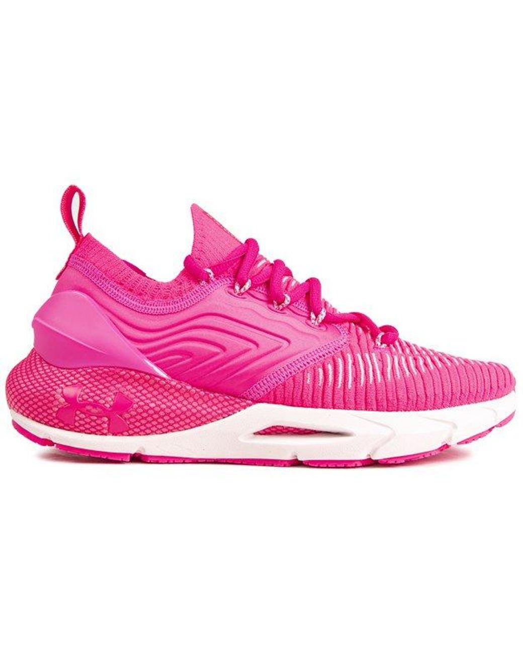 Under Armour Pink Hovr Phantom 2 Intelliknit Running Shoe