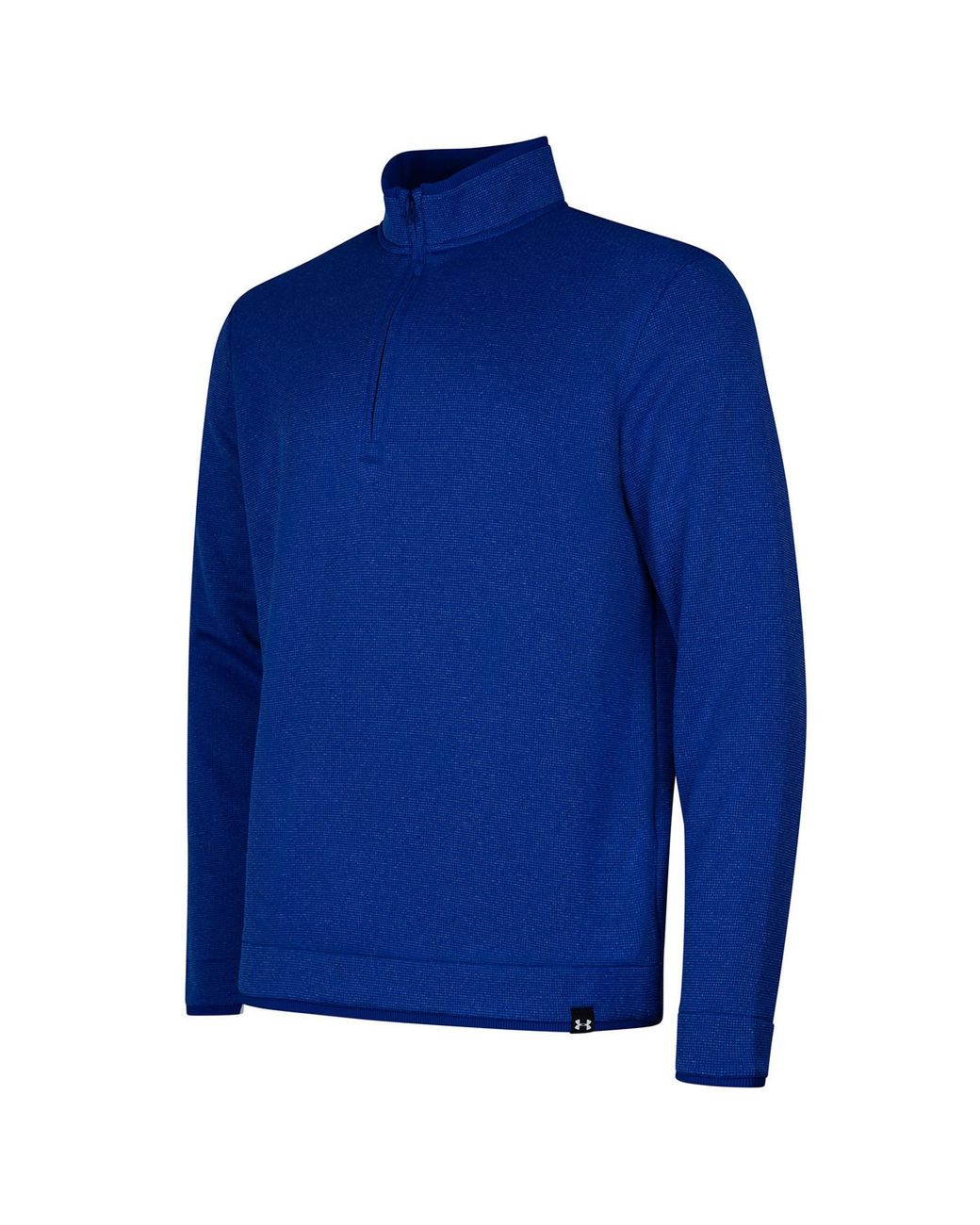 Under Armour Blue Quarter Zip Fleece Top (Royal) for men