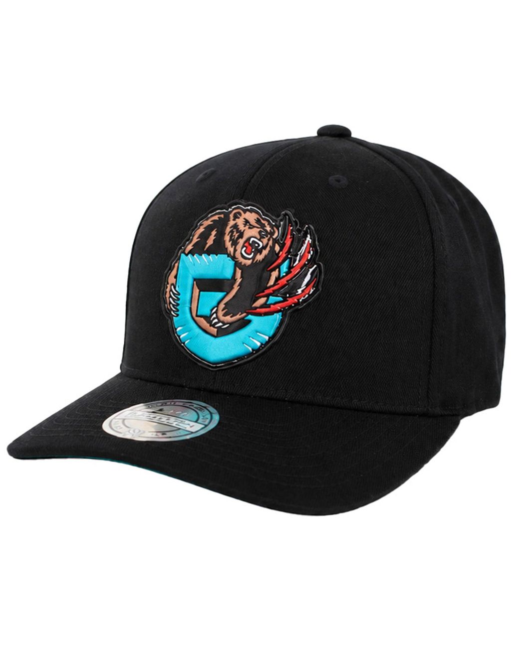 Mitchell & Ness Black Nba Vancouver Grizzlies Chrome Logo Cap for men