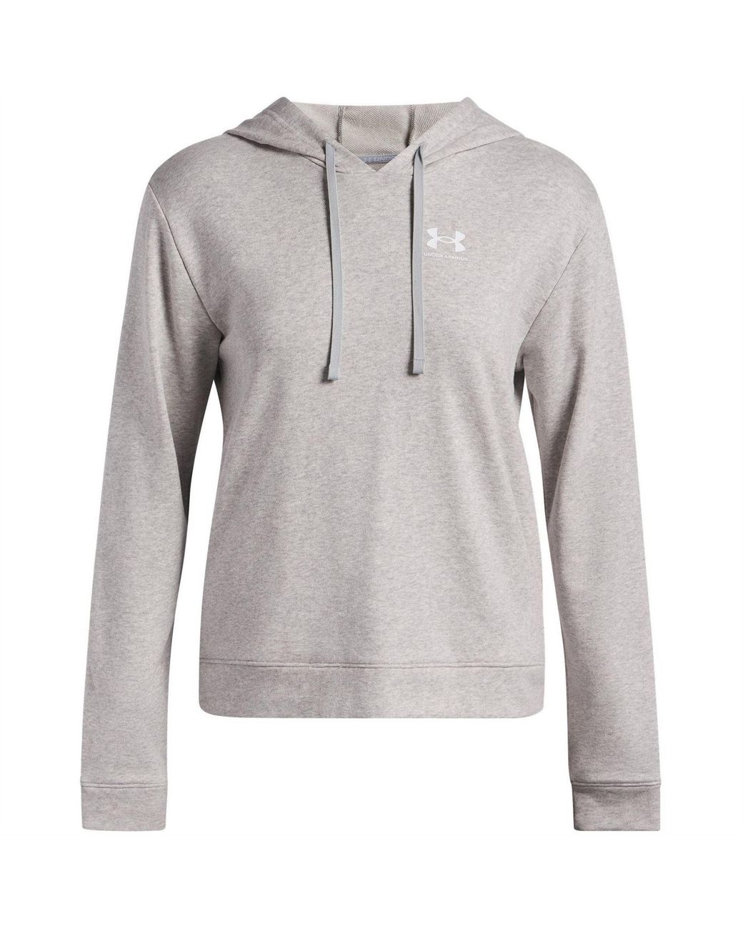 Under Armour Gray Rival Terry Hoody