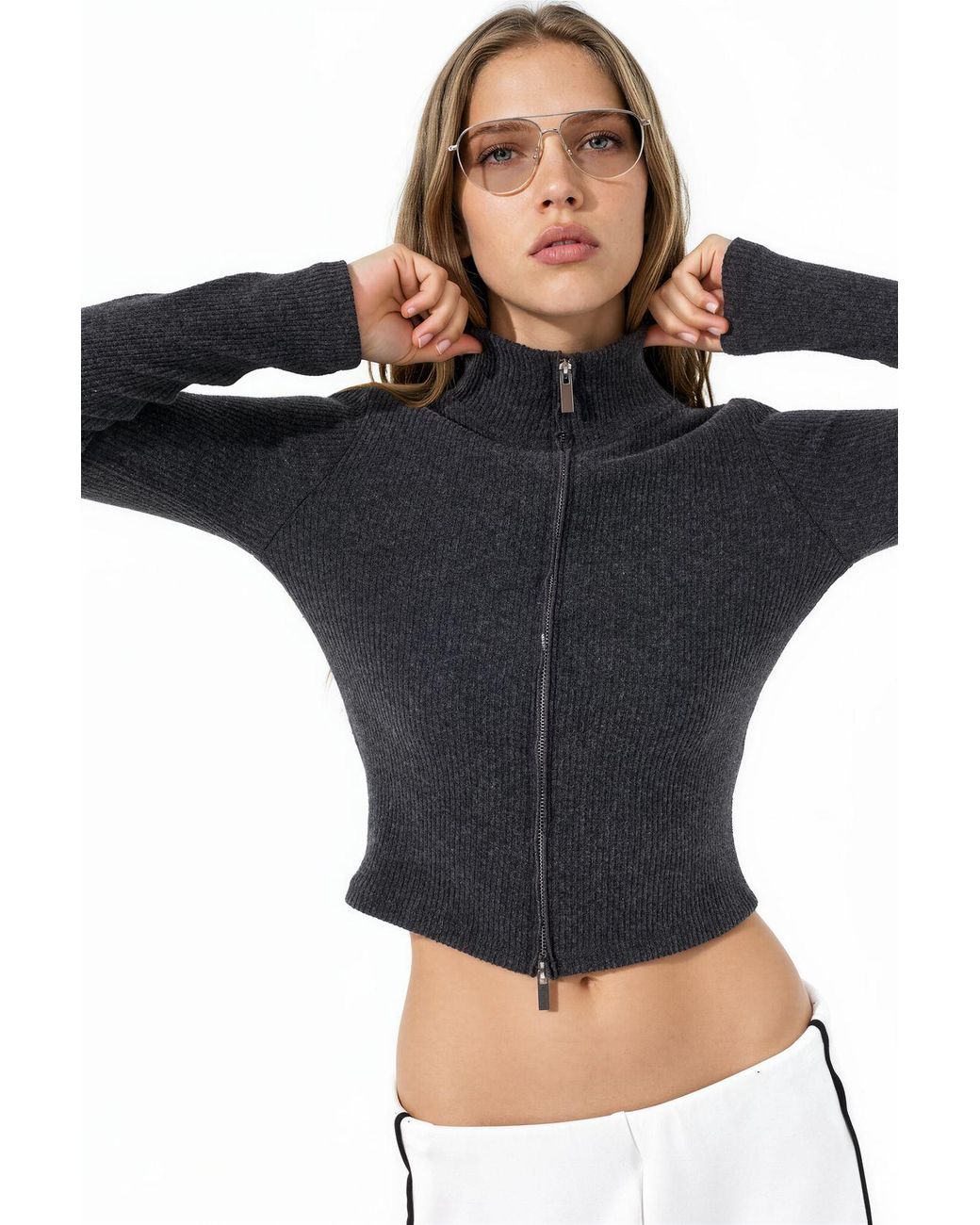 Busem Black Knit Cardigan