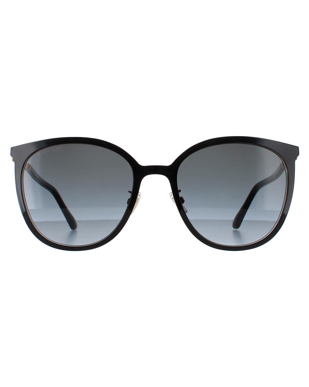 Jimmy Choo Black Cat Eye Dark Gradient Oria/G/Sk Metal