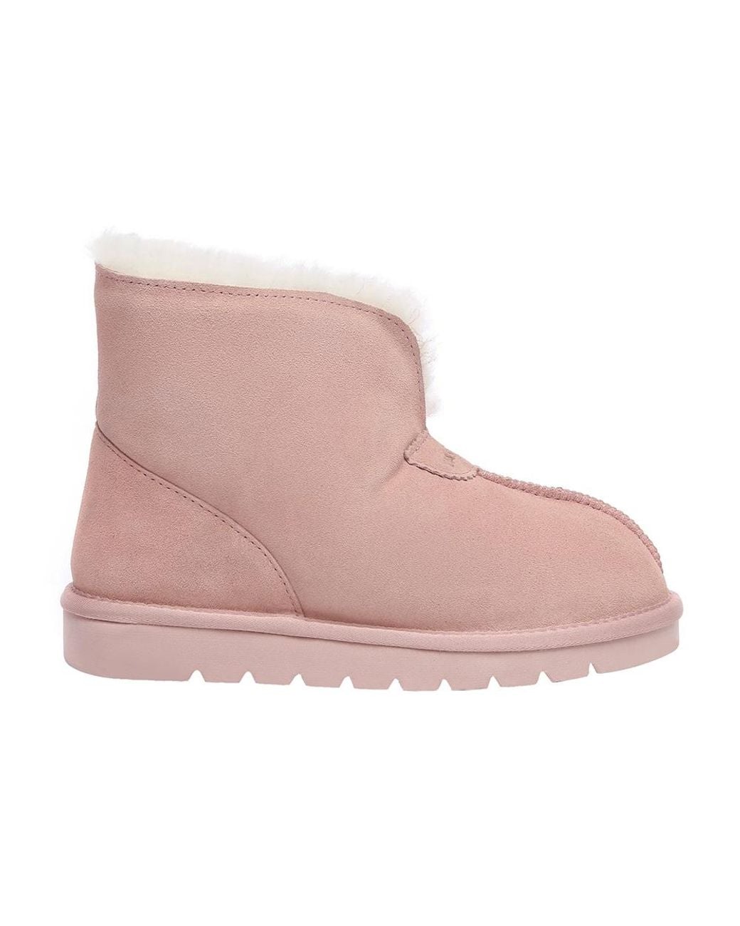 EVER AU Pink Owl Ankle Slippers
