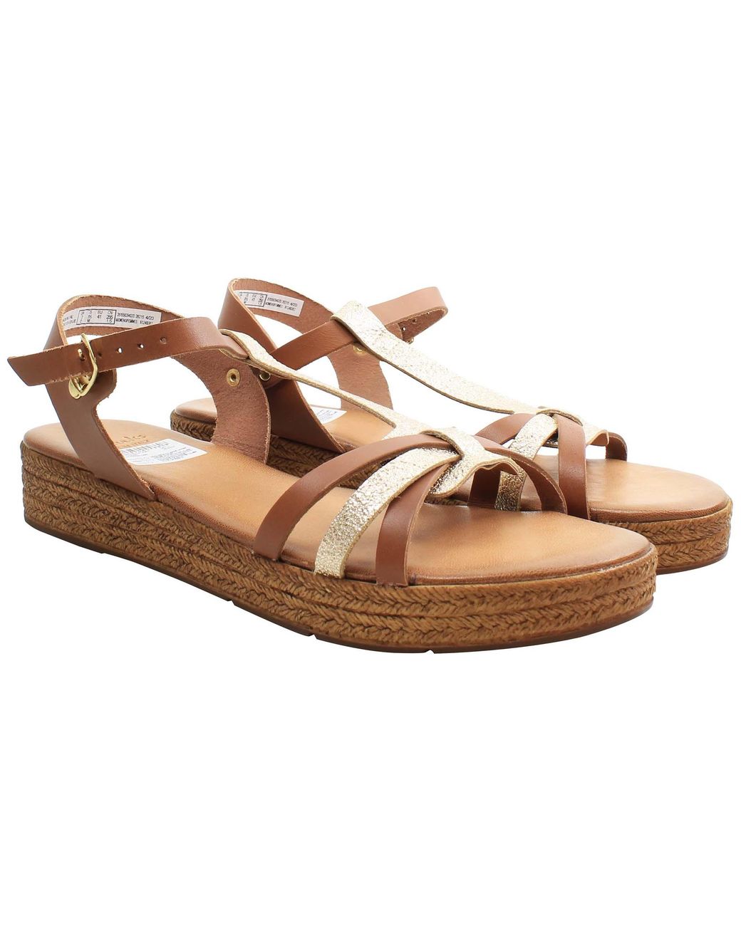Clarks Brown Daniella Ray Sandals