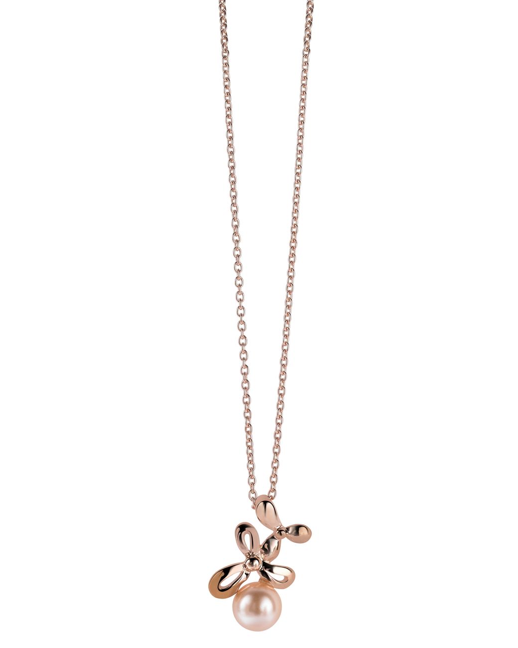 Orphelia Black 925 Sterling Chain With Pendant