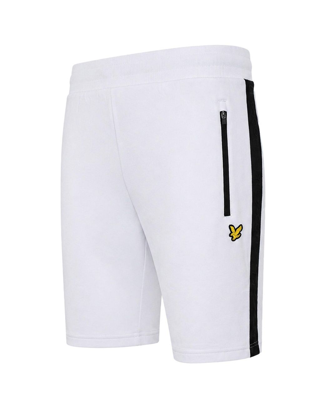 Lyle & Scott Blue Side Tape Shorts for men