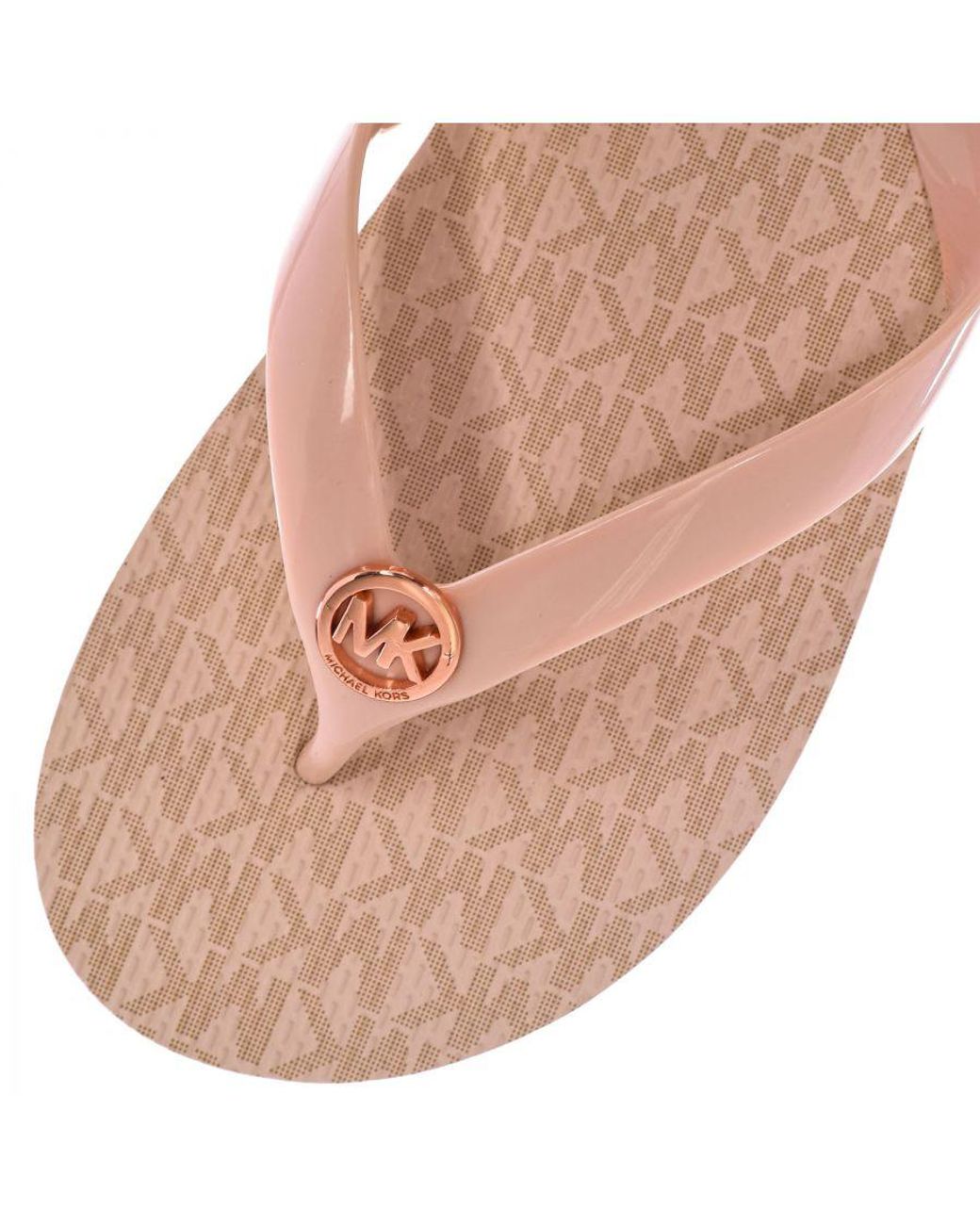 Michael kors flip flops on sale hotsell