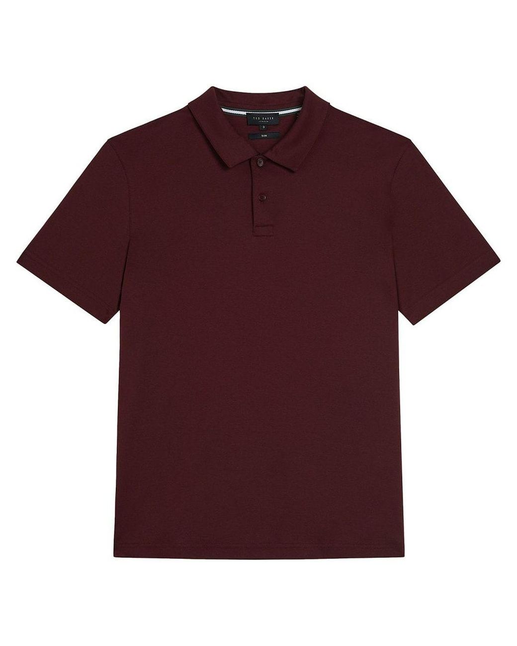 Ted Baker Red Zeiter Slim Fit Polo Shirt for men