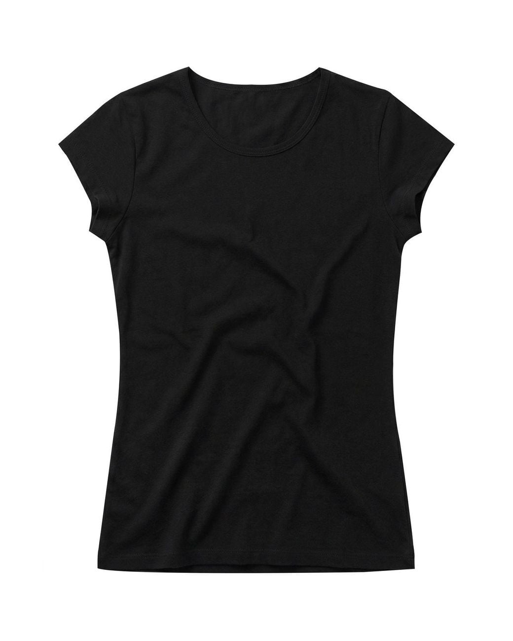 Öts Black Fitted T-Shirt