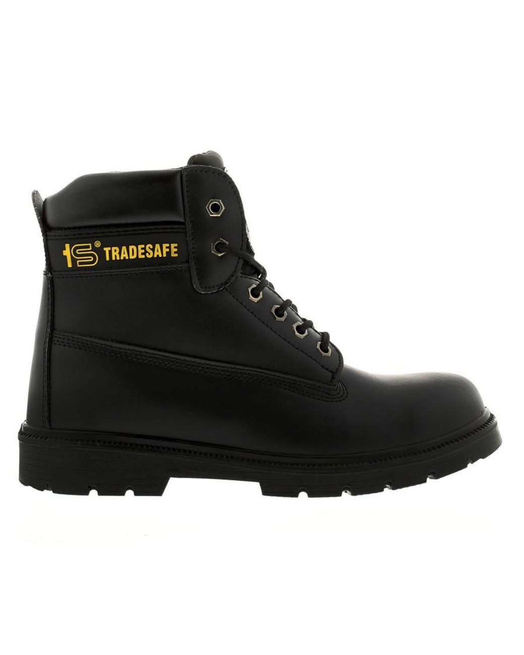 Tradesafe Black Gentlemans Safety Work Wear Site Protective for men