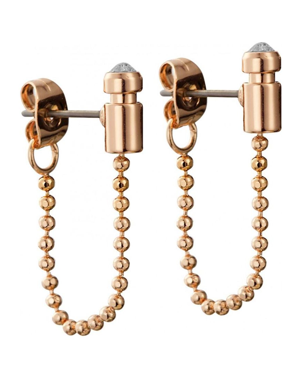 DKNY White 5520088 Ladies Earrings