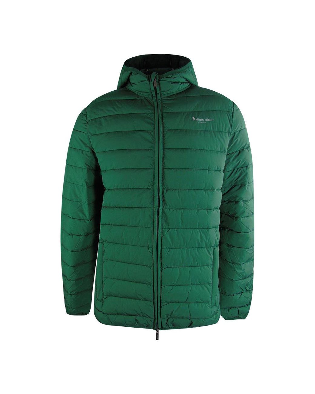 Aquascutum Green Active 100Gr Hooded Hunter Jacket for men