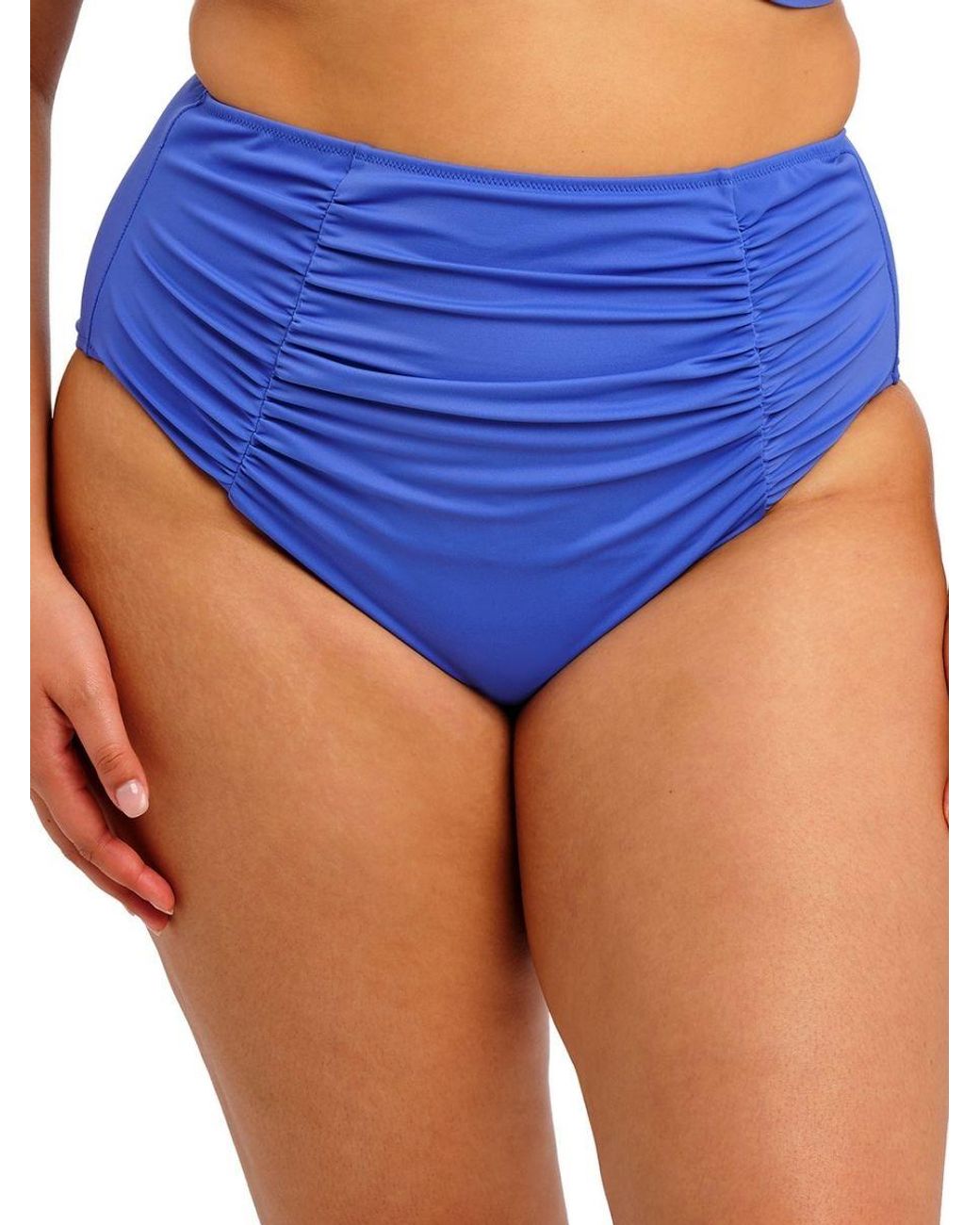 Elomi Blue Plain Sailing Full Bikini Brief