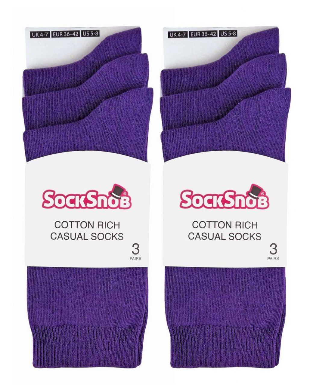 Sock Snob Purple Sock Snob Womens