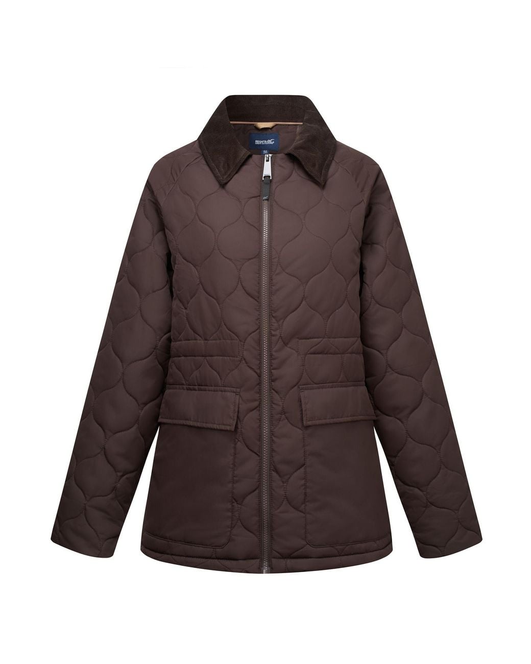 Regatta Black Ladies Amira Quilted Padded Jacket (Dark)