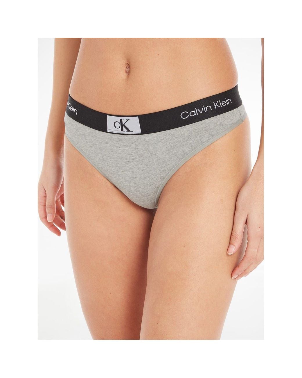 Calvin Klein Gray Thong