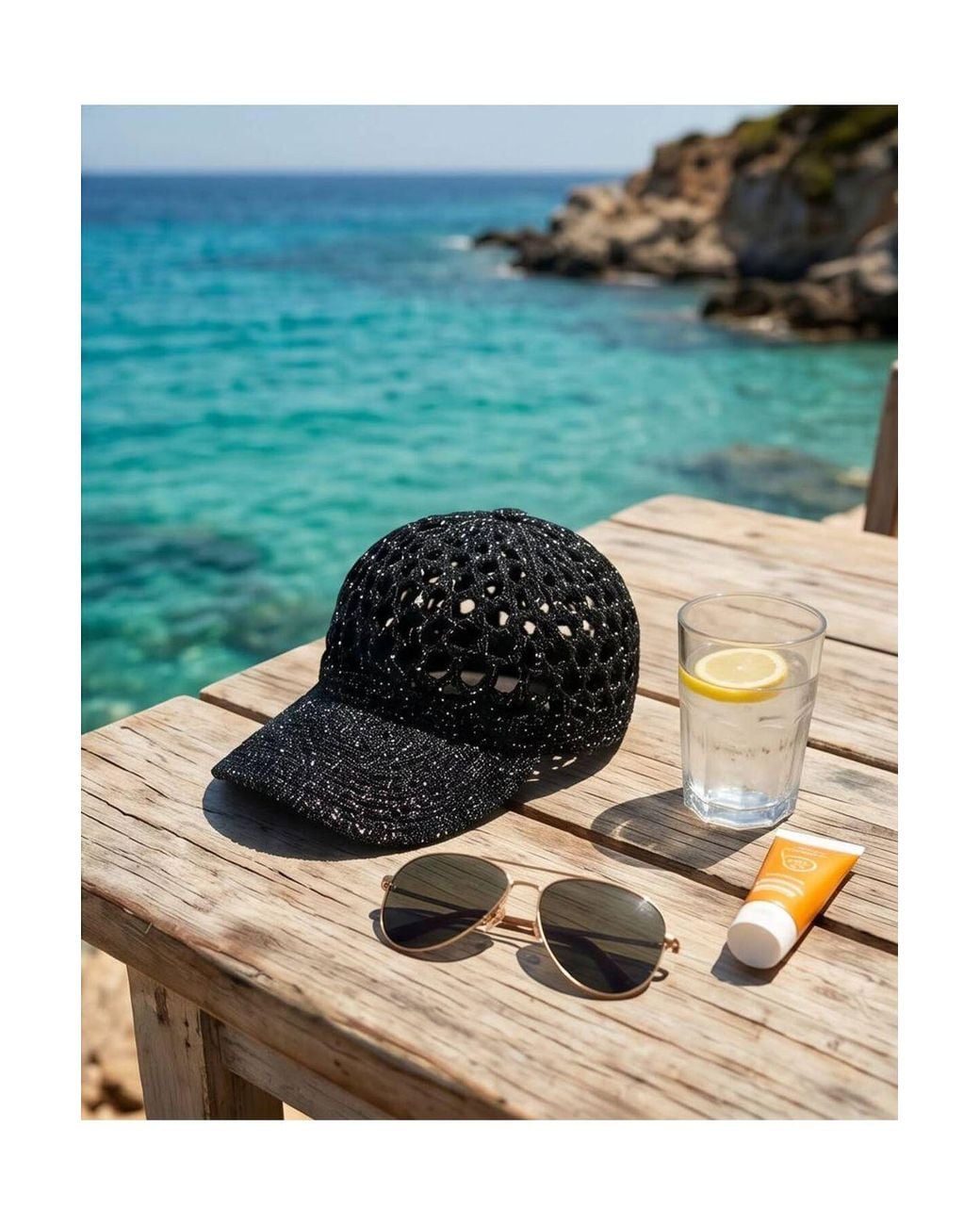 RYVAN Black Knit Hat