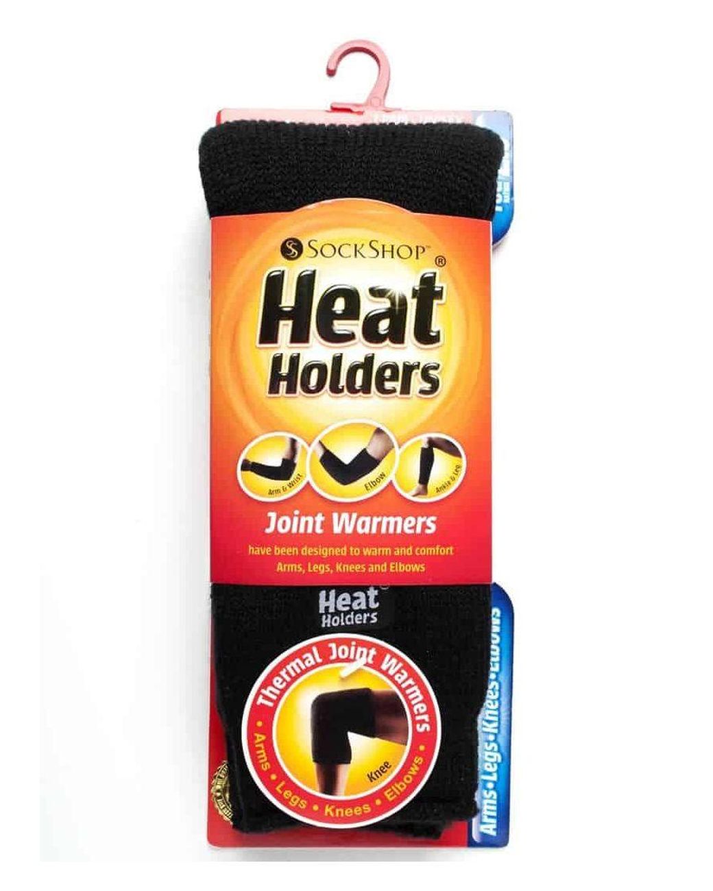 Heat Holders - Ladies Thick Winter Coloured Thermal Leggings - Black