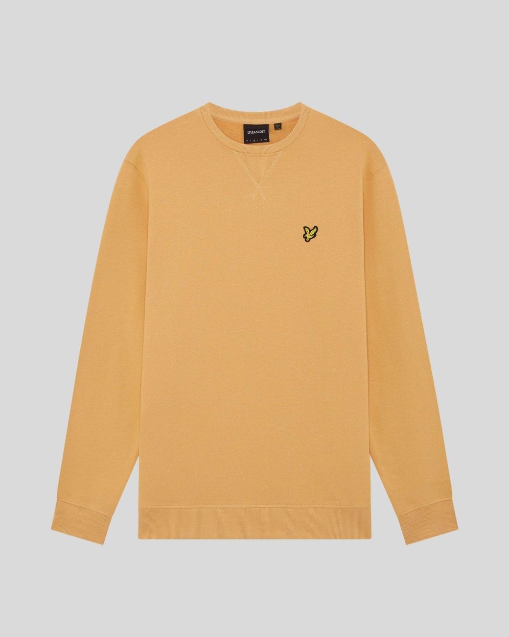 Lyle & Scott Natural Cotton Crew Neck Sweatshirt for men