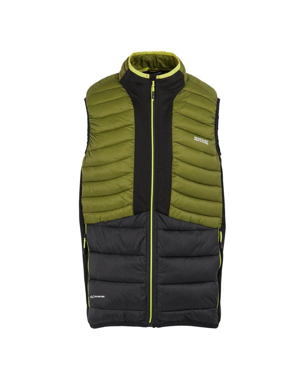 Regatta Green Leedre Hybrid Gilet (Nephrite/ for men