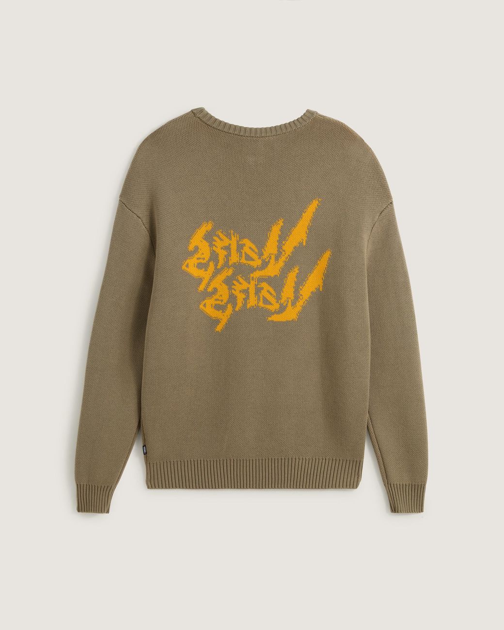 Vans Green Raw Instinct Mirror Sweater for men