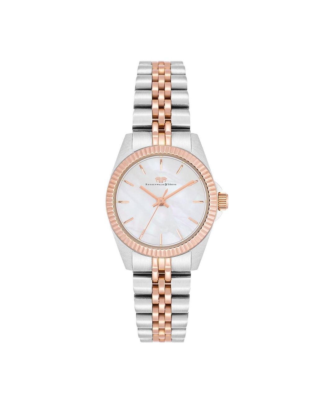 Rhodenwald & Söhne Metallic Stainless Steel Watch 27,5Mm