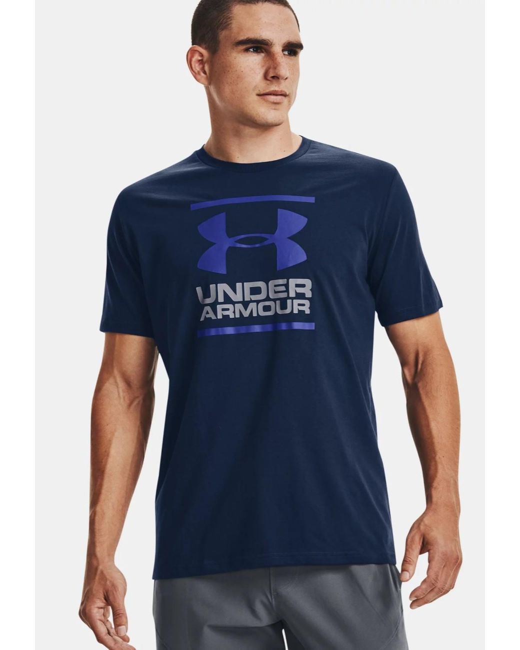 Under Armour Blue Ua Gl Foundation T Shirt for men