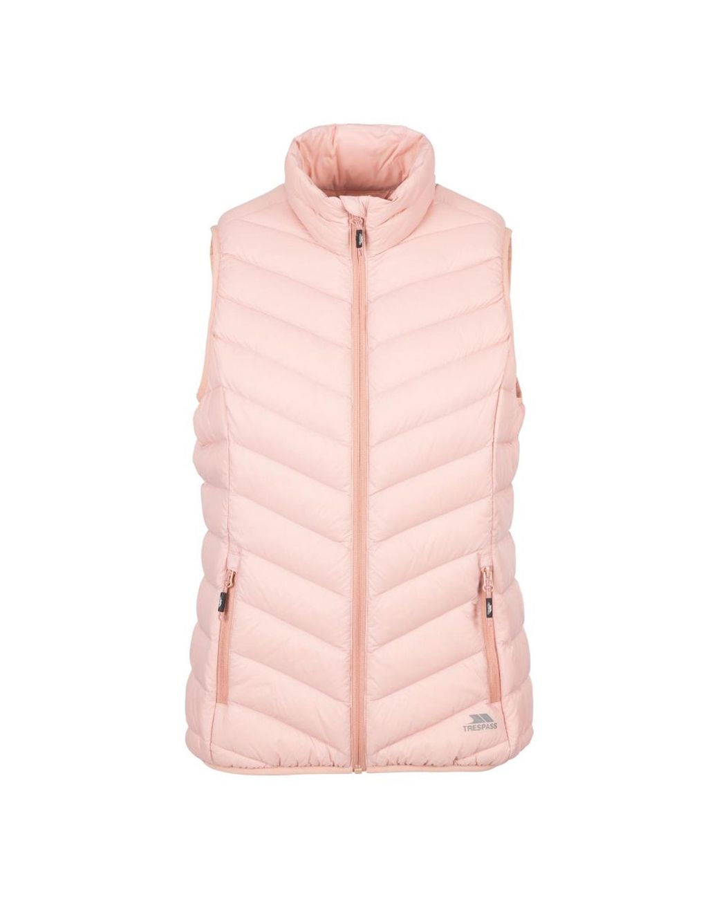 Trespass Pink Ladies Giana Down Gilet (Misty)