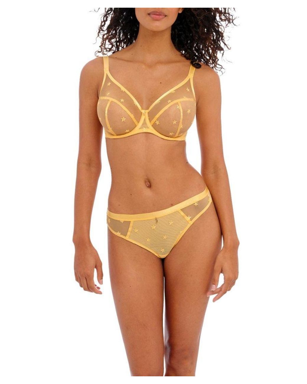 Freya Green Snapshot Star High Apex Plunge Bra