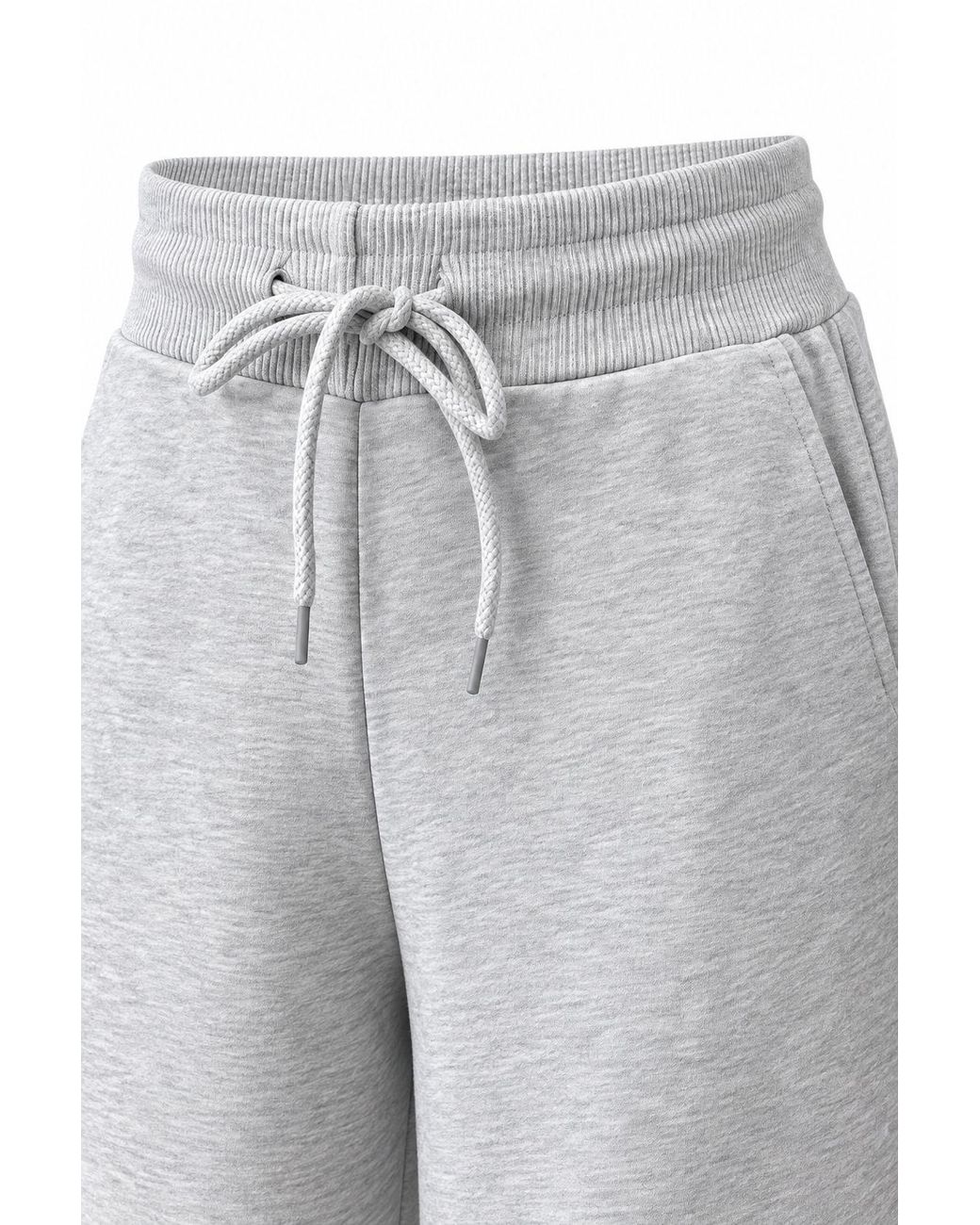 MixRay Gray Straight-Leg Pants