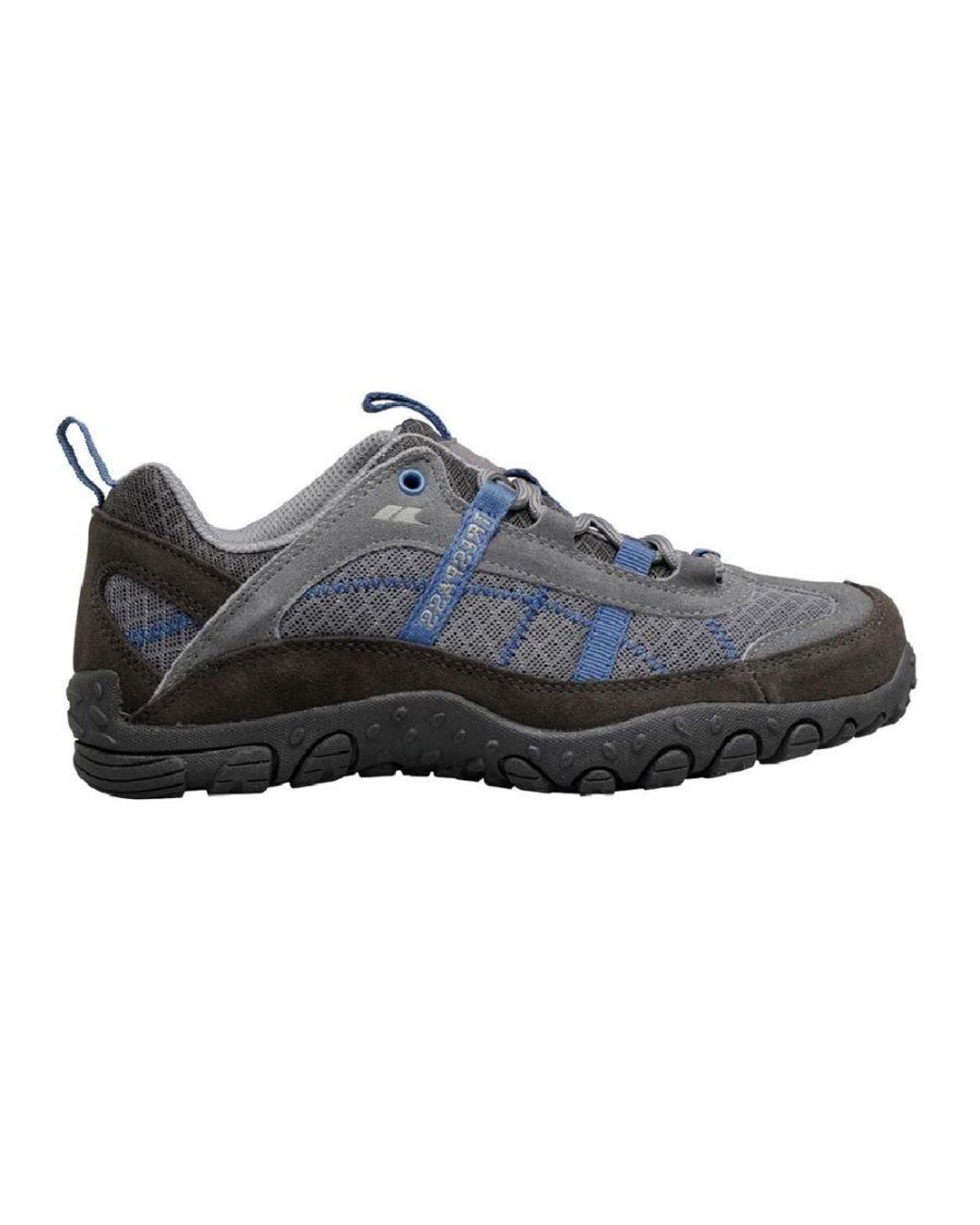 Trespass Gray Ladies Fell Lightweight Walking Shoes (Steel)