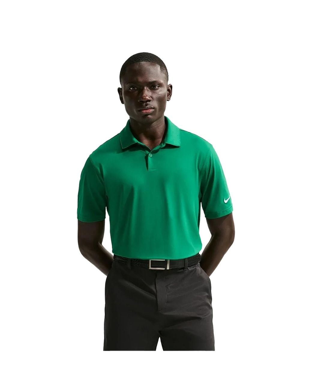 Nike Green Velocity Polo Shirt (Malachite/ for men