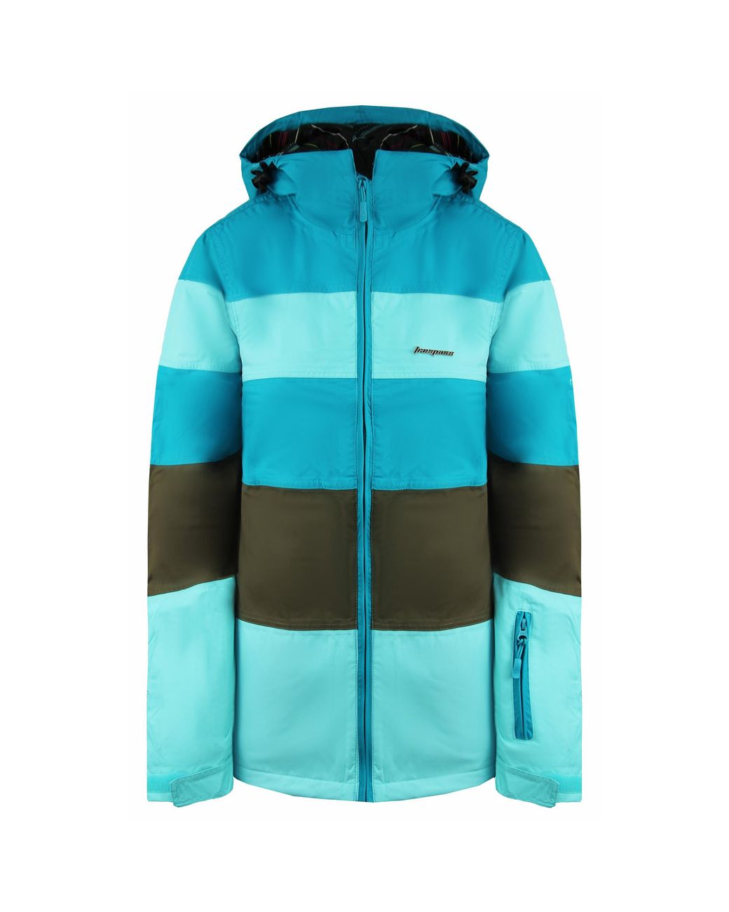 Trespass Blue Waterproof Breathab Trilogy Elevate Jacket Fajkskf20028 Gst