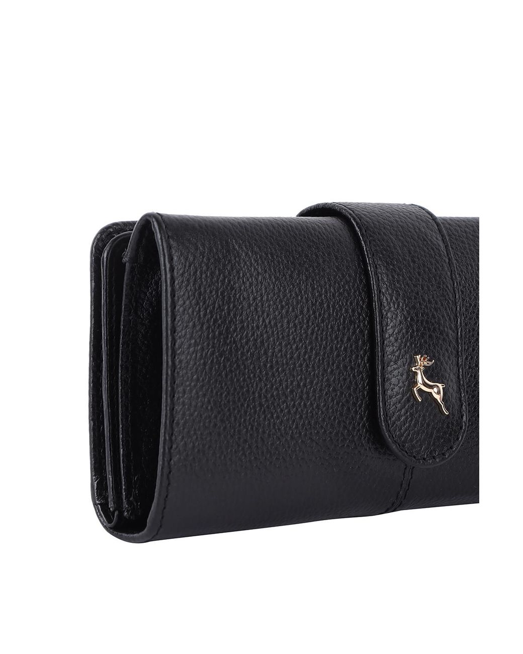 Ashwood Leather Black Sherry 14 Card Rfid Protected Large Real Purse