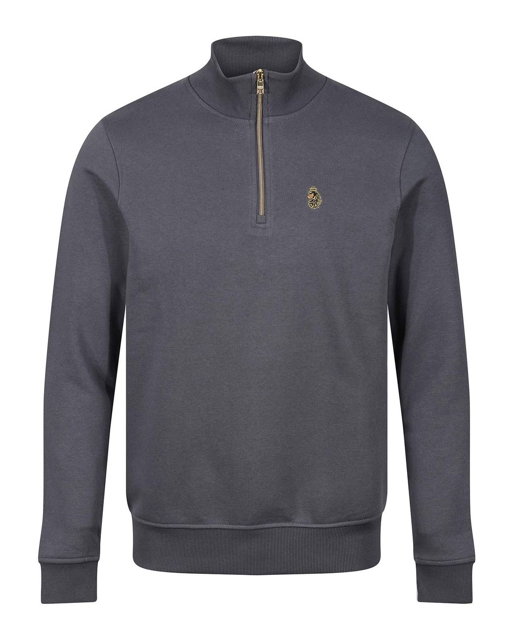 Luke 1977 Blue Higgs Quarter-zip Sweat Grey for men
