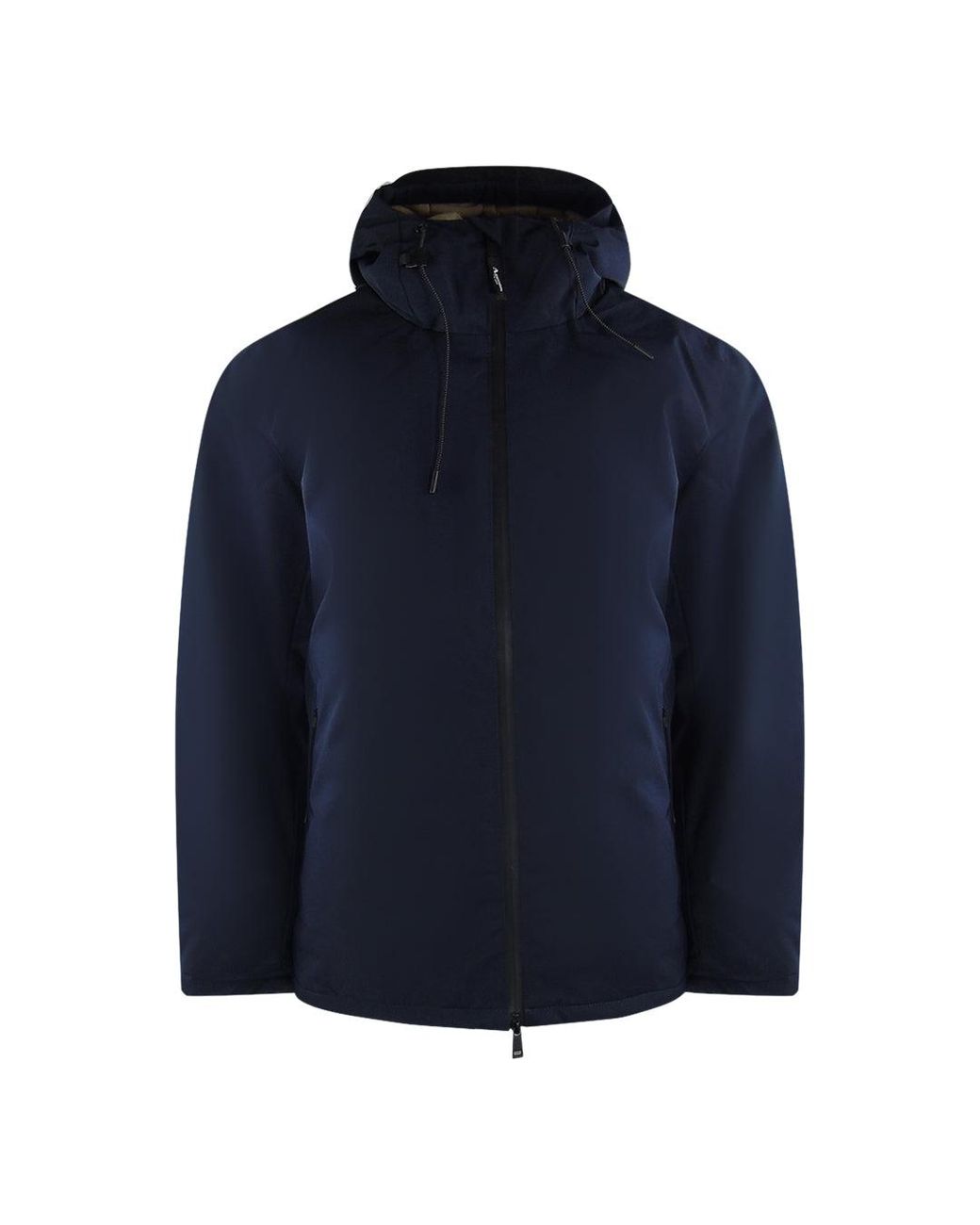 Aquascutum Blue Active Hydroid Parka Jacket for men