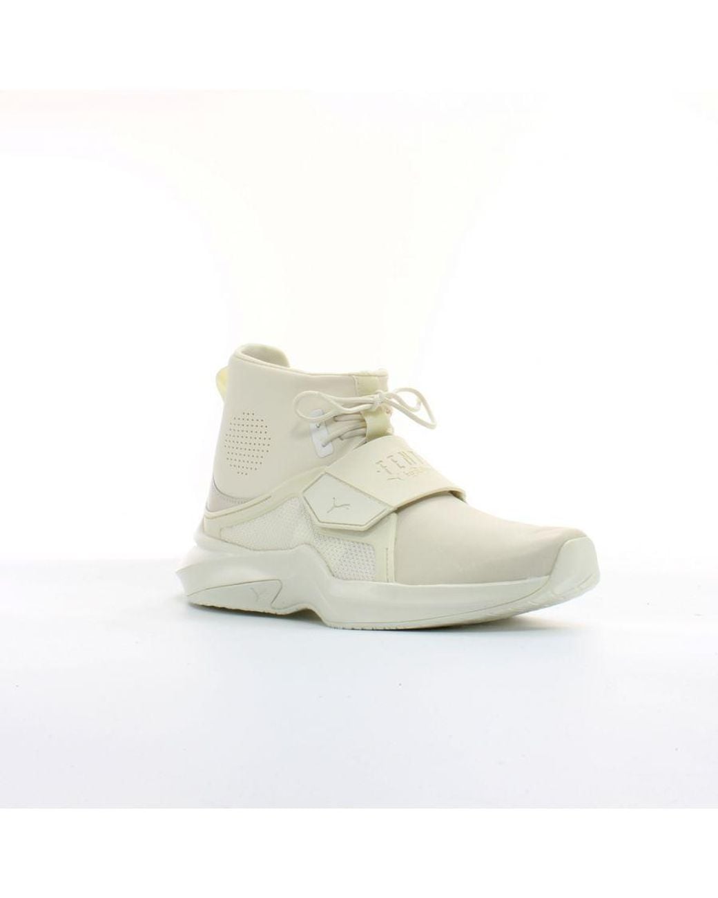 PUMA White X Rihanna Fenty Ignite Trainers Leather