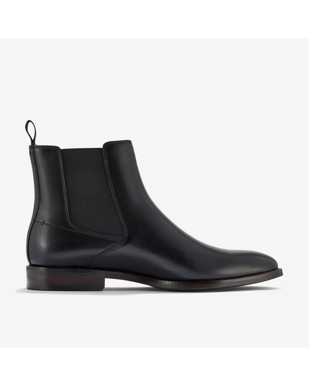 Clarks Black Banstead Hi Leather Boots for men